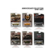 Anniversary Collection Series 3, 6pc Diecast Car Set 1/64 by Greenlight