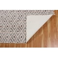 thumbnail image 6 of Casavani Handmade Geometric Garden Area Rug,Brown 2x3 feet, 6 of 6