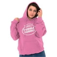thumbnail image 3 of Original Dubble Bubble Brand Logo Hoodie Sweatshirt Women Men Brisco Brands X, 3 of 6