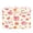 Gift Box and Mushroom Pattern, variant on Large Fliplid Foldable Storage Bin Boxes Cubes Baskets with 2 Handles for Clothes Books 16.5x12.6x11.8 Inch White Lace with Openwork Weave