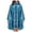 Blue, variant on Unisex Fashion Rain Jacket Coat Hooded Raincoat For Adults Teens With Pockets,Yellow