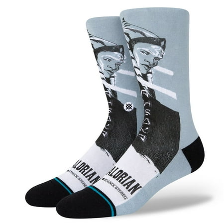 

Stance ADULT Star Wars Mandalorian Ahsoka West Crew Socks - Blue (L)