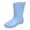 Blue, variant on Womens Water Shoes Unisex Mid Calf Outdoor Rain Boots Waterproof Wear Resistant Non-Slip Sole Booties Brown 39