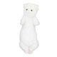 thumbnail image 1 of Plush Animal Toy Snow Ferret Shaped Ultra Soft Adorable Animal Plush Decoration for Sofa Bed Gift White, 1 of 4