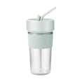 thumbnail image 1 of Licuadora eléctrica de vaso, exprimidor eléctrico, práctico exprimidor de jugos, mini licuadora de mano, licuadoras portátiles para gimnasio, Verde, 1 of 8