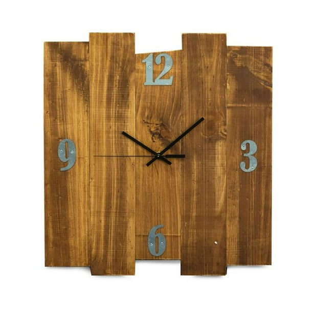 Bey Berk International Cm106 16 X 17 In Barn Rustic Wood Wall Clock Brown Com - Rustic Barn Wood Wall Clock Bey Berk International Cm106 16 X 17 In Barn Rustic Wood Wall Clock Brown Com - Rustic Barn Wood Wall Clock