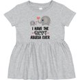 thumbnail image 3 of Inktastic Grandchild Best Abuela Ever Girls Baby Dress, 3 of 5