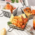 thumbnail image 6 of French Fries Basket Food Oil Strainer Bucket Snack Potato Chips Fried Chicken Storage Basket Container Kitchen Accessor, 6 of 9