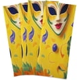 thumbnail image 2 of Coolnut Mardi Gras Carnival Mask Feathers Kitchen Dish Towel Set 4Pcs,Dishcloths Sets Fast Drying Kitchen Towels Tea Towels Gift Set for Drying Cleaning Cooking Baking331 Wash cloth, 2 of 7