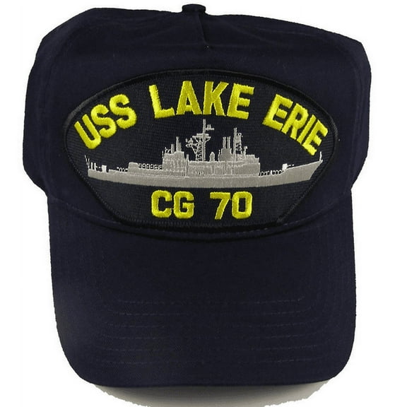 USS LAKE ERIE CG-70 HAT USN NAVY SHIP GUIDED MISSILE CRUISER TICONDEROGA CLASS