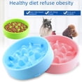 thumbnail image 2 of Cuenco para mascotas, cuenco de comida lenta, comedero anti-asfixia, cuenco de comida lenta, almohadilla inferior para las patas, cuenco grueso y práctico para perros, suministros para, 2 of 6