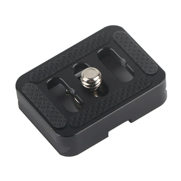 Mini placa de liberación rápida de aleación de aluminio portátil para cámara, accesorio de fotografía