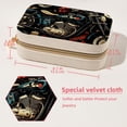 thumbnail image 5 of Motorcycle Theme Velvet Portable Jewelry Stand with Removable Compartment – Display Case, Organizer, and Gift, 5 of 7