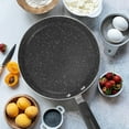 thumbnail image 3 of Greenadscape 1Pc Nonstick Frying Pan Black Coating Easy Release Omelette Pan for Household Use, 3 of 8