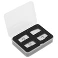 thumbnail image 2 of 4pcs Accrocher Bouton de Réglage Garniture Autocollant en Alliage d'Aluminium Adapté pour Mercedez Benz ML/GL/GLE/GLSA Type, 2 of 7