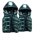thumbnail image 4 of Chaleco de algodón para niños Parin, chaleco de algodón brillante sin lavado para hombre, ropa de jardín, ropa de trabajo, chaqueta de algodón de moda, 4 of 4