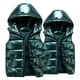 thumbnail image 4 of Chaleco de algodón para niños Parin, chaleco de algodón brillante sin lavado para hombre, ropa de jardín, ropa de trabajo, chaqueta de algodón de moda, 4 of 4
