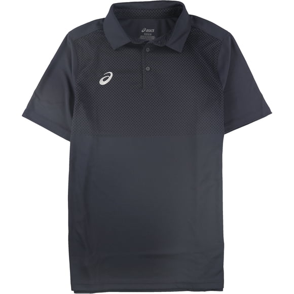 ASICS Mens Hex Polo Shirt, drkgray, S