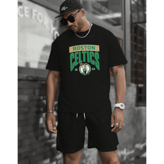 Retro Boston Inspired Sports Bold Lettering Vintage Graphic Artwork Unisex T-Shirt up to size 5XL