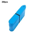 thumbnail image 1 of 200Pcs Plant Marker Labels Flexible Pvc Tag Waterproof Garden Blue, 1 of 4