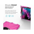 thumbnail image 3 of Microsoft Surface Pro 7 Plus / Pro 7 / Pro 6 / Pro 5 / Pro 2017 / Pro 4 / Pro LTE Case Protective Shockproof Cover with Pen Holder Hand Strap Rotating Kickstand Shoulder Strap, 3 of 7