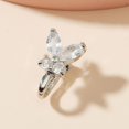 thumbnail image 2 of RV 3 joyería piercing europea y americana mariposa nariz anillo nariz uñas antialergia rhinestone nuevo no poroso falso nariz anillo brillar Electrónica, 2 of 5