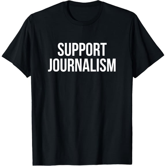 Playful Comfort Tee - Support Journalism T-Shirt