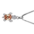 thumbnail image 1 of Collar de cristal Stud Pendientes Qarigey Set Joyería de cumpleaños Rojo AP009925-03, 1 of 6