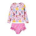 thumbnail image 1 of Disney Princess Girls 2-Piece Tankini Rash Guard UPF 50+, 1 of 8