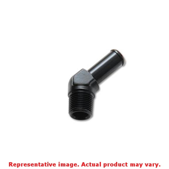 Vibrant Performance 11222 VIB11222 3/8NPT TO 1/2 BARB STRAIGHT FITTING - AL