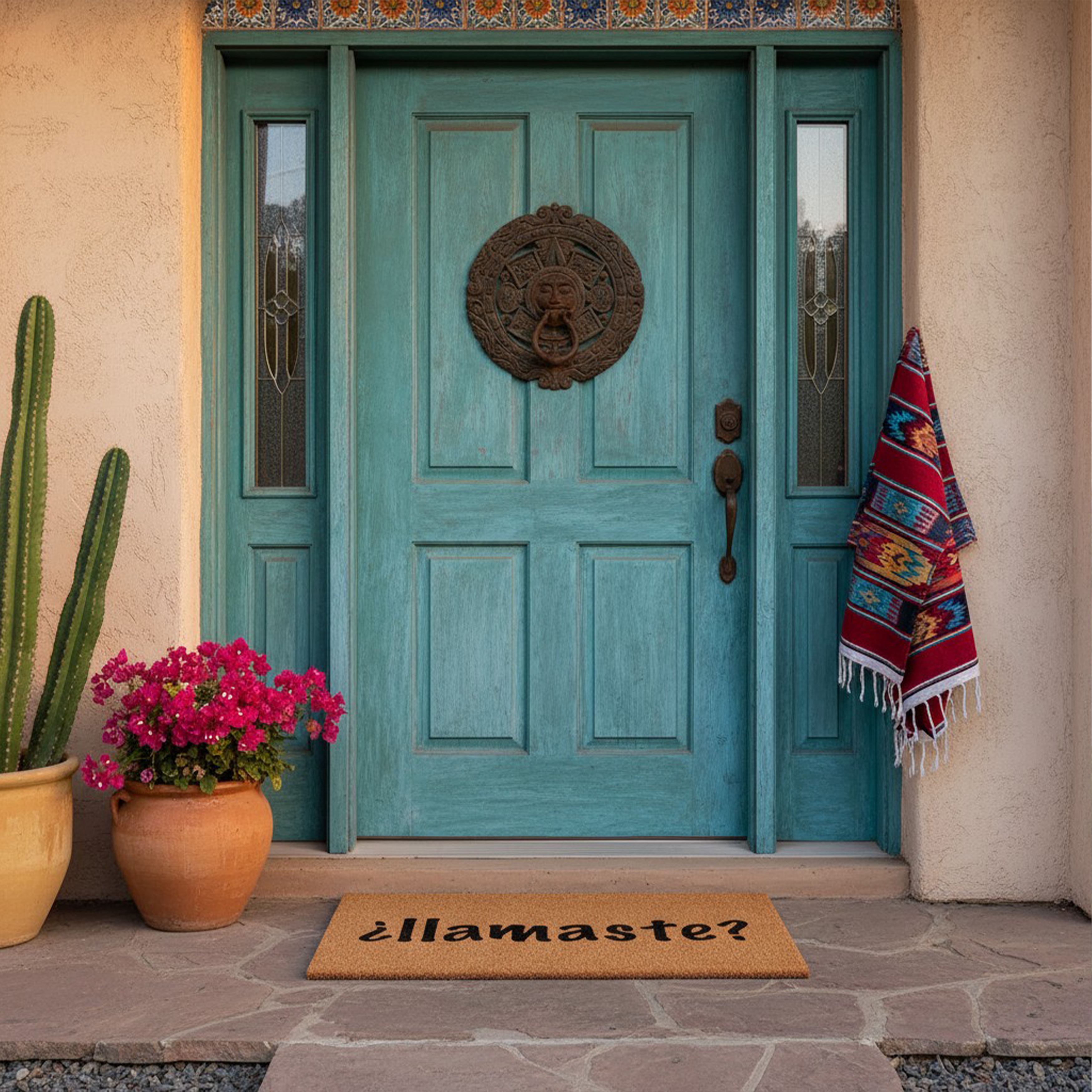 Calloway Mills 113411729 Llamaste Spanish Doormat 17" x 29"