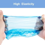 Global Care Market Disposable Protective Boot & Shoe Covers for dispensers, 100 Count, Blue, L