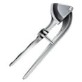 thumbnail image 2 of 1pc Stainless Steel Garlic Press Practical Garlic Squeezer for Kitchen (Silver), 2 of 8