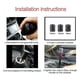 thumbnail image 4 of Pomo de cambio manual BRILLAR Aluminio rojo 8,5 cm para General Motors, 4 of 5