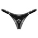 thumbnail image 4 of Bragas de látex con efecto mojado para mujer, ropa interior de cintura baja con superficie lisa, hebilla en forma de corazón de color liso, bragas sexis brillantes, 4 of 5
