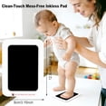 thumbnail image 2 of CCOCC Inkless Baby Hand & Footprint Kit 4 Pack 8 Art Cards,3.7X2.3In Mess Free Clean Touch Ink Pad for Newborn Keepsake,Baby Handprint and Footprint Memory Gift for New Parents, 2 of 8