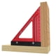 thumbnail image 4 of Woodworking Triangle Ruler Set Hole Ruler Aluminum Alloy Backing Ruler Measuring Layout Marking Tool, 4 of 5