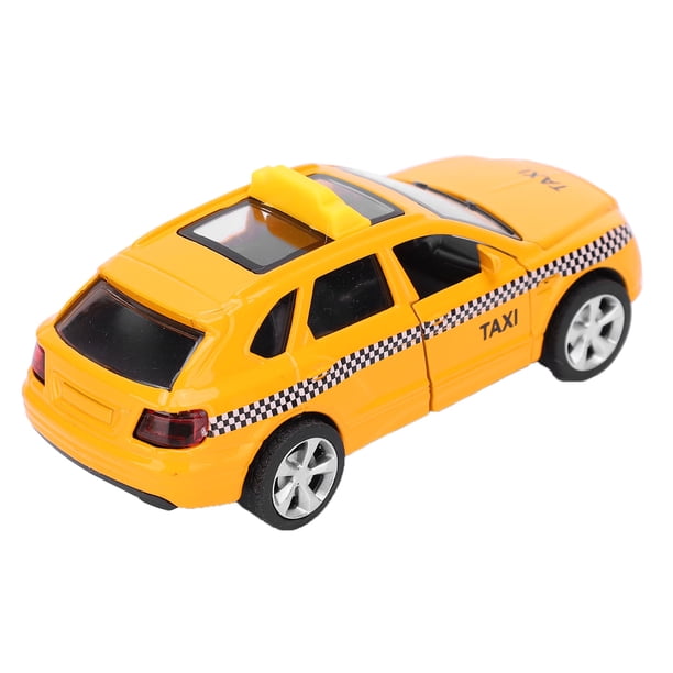 Taxi Toy, Interesante Regalo para Niños, Un Fuerte Modelo de Vehículo de Aleació Realista, Para Niños Adultos