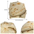 thumbnail image 2 of Naloa Taco Tortillas Beanie for Men Women Knitted Unisex Winter Hat Beanies Cap Knit Cuffed Beanies Hats, 2 of 7
