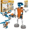 joybuild STEM Building Toys, 102-Piece 4 in 1 Toys , Multi Theme