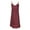 Red, variant on Xunlbb Women's Long Dress Fashion Sleeveless Summer Tassel Cotton Fashion Long Dress Lightweight Pleated Front Summer Vacation Beach Fashion Plus Size S-XXXXXL