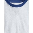 thumbnail image 2 of Wonder Nation Boys Football Tee with Short Sleeves, Sizes 4-18, 2 of 3
