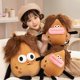 thumbnail image 3 of Stuffed Cartoon Potato Plush Toy Brown Hair Sausage-shaped Lip Cute Soft PP Cotton Filled Vegetable Plushie Kids Comfort Doll, 3 of 5