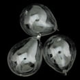 thumbnail image 3 of Northlight 3ct Transparent Teardrop Shatterproof Christmas Ornament Set 4.75" - Green, 3 of 5