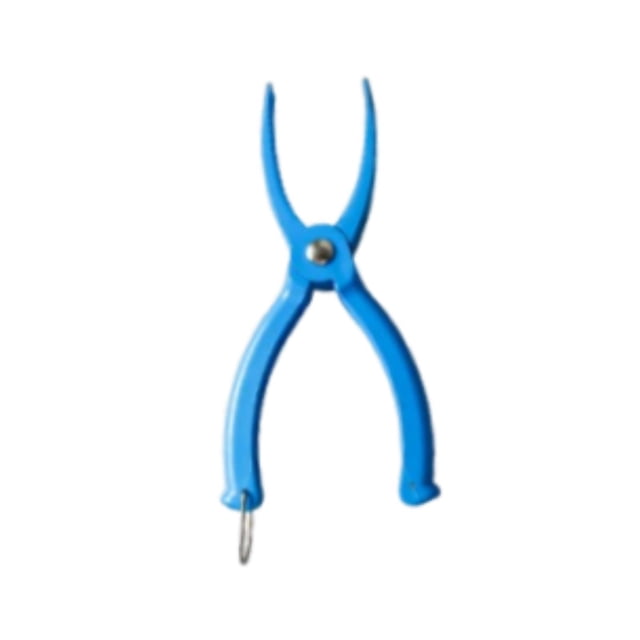 Alicates de pesca ligeros para exteriores, accesorio de 7,5 pulgadas de largo Azul