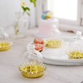 thumbnail image 4 of BalsaCircle 12 Gold Clear 4" Mini Crown Jars Dome Favor Holders, 4 of 8