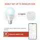 thumbnail image 4 of Bombillas Inteligentes Sengled Zigbee Requiere Smart Hub Funciona Con Smartthings Y Echo Con Hub Incorporado Control De Voz Con Alexa Y Google Home Luz Diurna Equivalente A 60 W Bombilla A19 Alexa Paq, 4 of 5