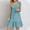 B_ Light Blue, variant on New Summer Arrivals SMihono Womens Summer Dresses Casual V Neck Sleeveless Dress Ruffle Hem Dresses Flowy A Line Mini Dress Beach Boho Sundress Light Blue M