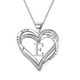 thumbnail image 1 of Collar para mujer, Joyas para mujer, Joyas para mujer, Collar con letra en forma de corazón para mujer, Collar con colgante chapado en forma de corazón, Collar para mujer, 1 of 3
