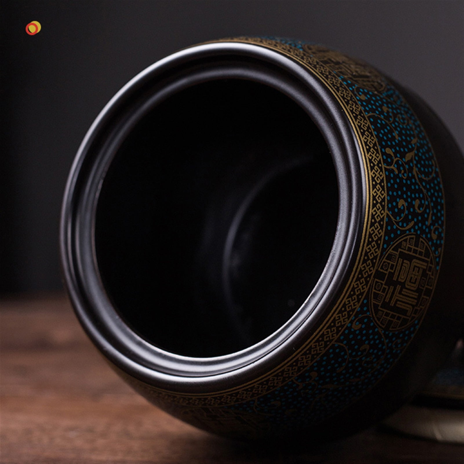 Pet Urn High End Ceramic Pot Classical Sealed Pot Animal Birds Amphibian Universal Cremation Ash Pot
